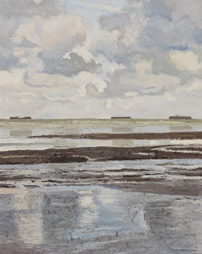 Hugues Pissarro dit Pomié - Petite Marine Grise | MasterArt